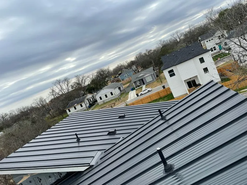 Standing seam metal roof panels with vents for Skylight Repair in Holdrege